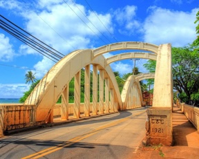Haleiwa Rainbow Bridge